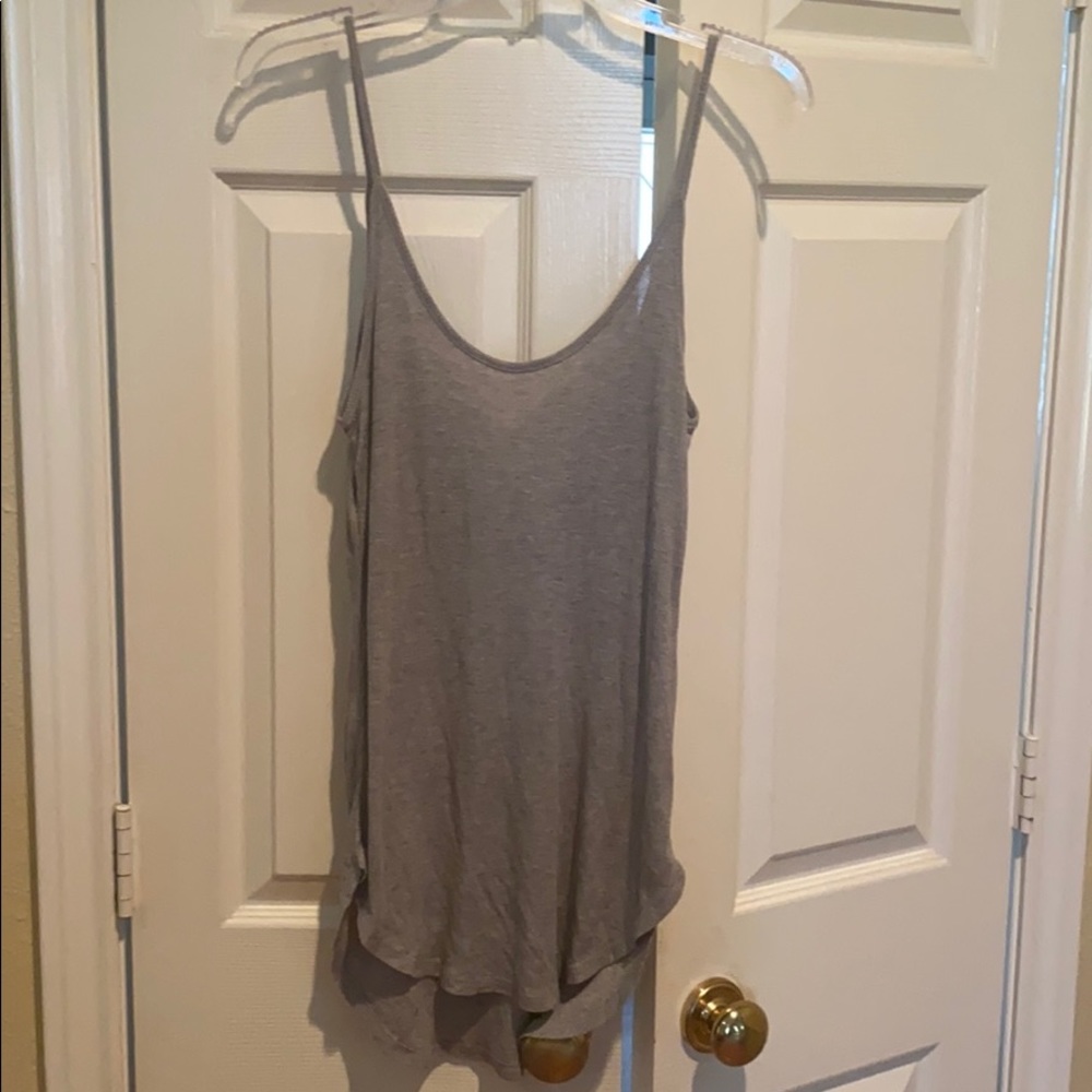 Grey tank